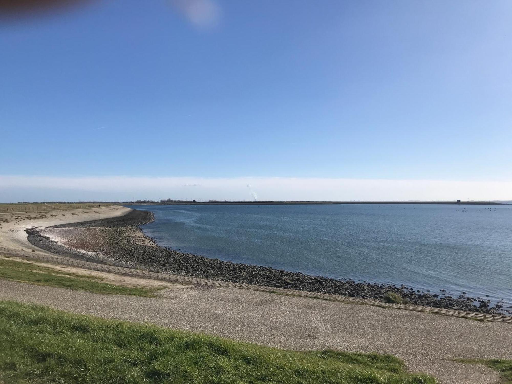 Stacaravan Zeeland Poortvliet Buitenkant foto